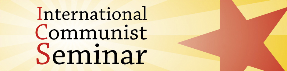 International Communist Seminar logo