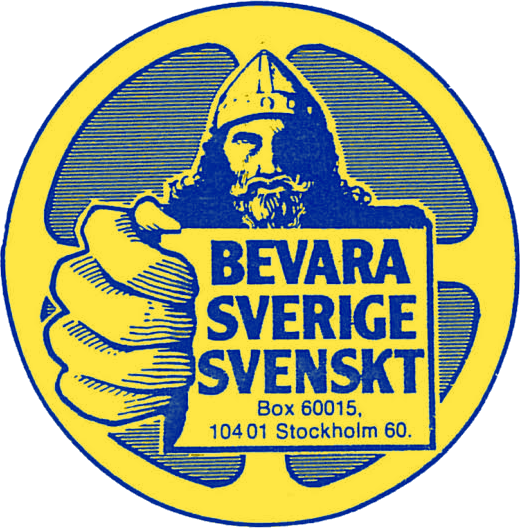 Bevara Sverige Svenskt logo