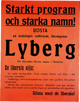Liberal Party of Sweden logo